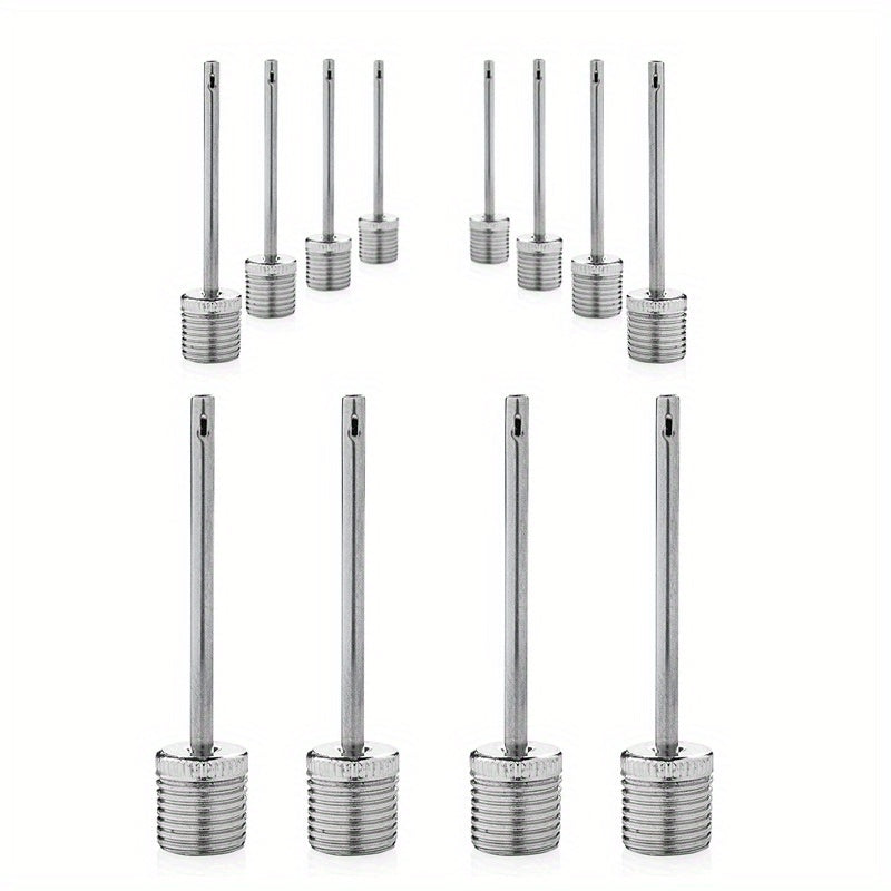 12pcs Inflating Needles Soccer Basketball Football Air Pump Parts
