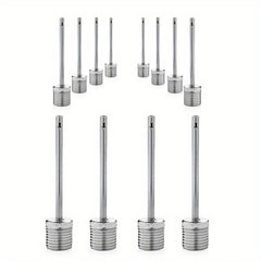 12pcs Inflating Needles Soccer Basketball Football Air Pump Parts