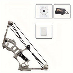 Mini Stainless Steel Bow Toy for Outdoor Activities