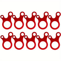 5pcs Camping Tent Rope Buckles Anti Slip Tightened Hook Wind Rope Buckles