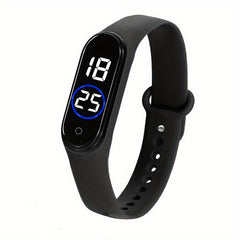 Compact LED Touch Watch Bracelet for Outdoor Adventures
