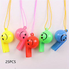 25pcs Football Whistle Sports Referee Cheerleading Props