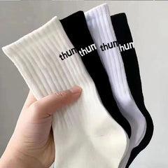5 Pairs Men's Sports Crew Socks