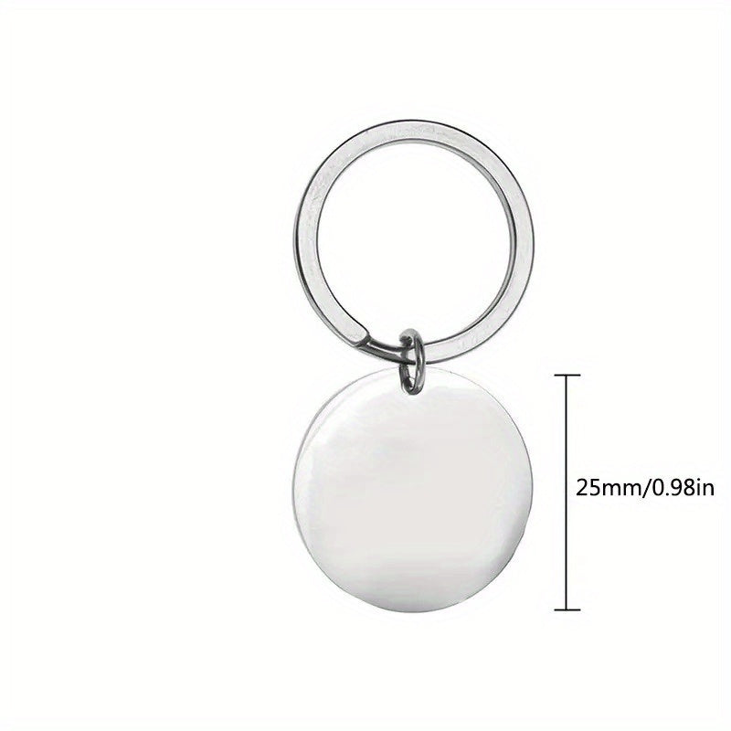Inspirational Keychain Birthday Graduation Christmas Stainless Steel Key Chain