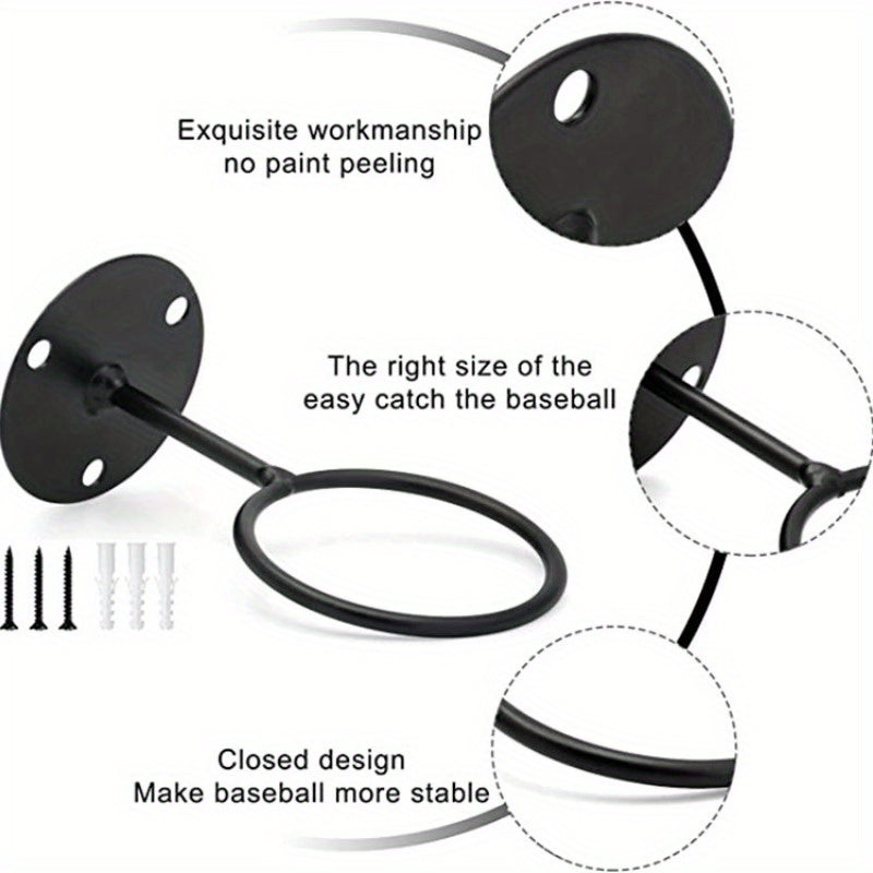 Wall Mounted Baseball Storage Rack Golf Rack Baseball Display Rack