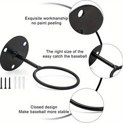 Wall Mounted Baseball Storage Rack Golf Rack Baseball Display Rack
