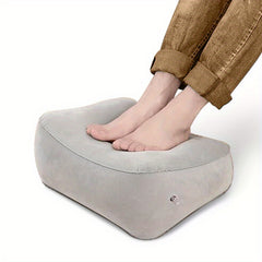 Inflatable Foot Pads Air Footrest for Travel Car Airplane