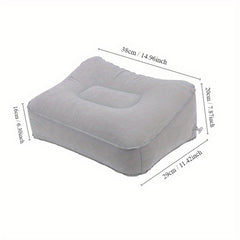 Inflatable Foot Pads Air Footrest for Travel Car Airplane