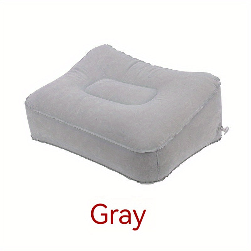 Inflatable Foot Pads Air Footrest for Travel Car Airplane