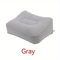 Inflatable Foot Pads Air Footrest for Travel Car Airplane