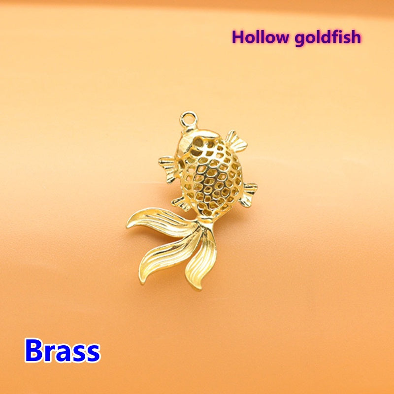 Chinese Style Goldfish Key Chain Mini Pendant