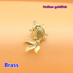 Chinese Style Goldfish Key Chain Mini Pendant