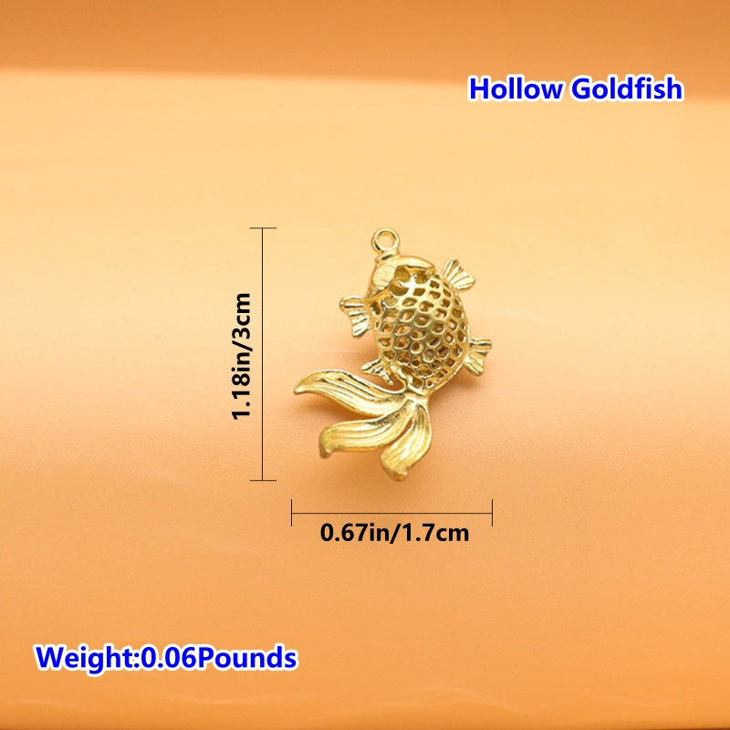 Chinese Style Goldfish Key Chain Mini Pendant