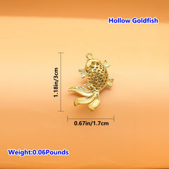 Chinese Style Goldfish Key Chain Mini Pendant