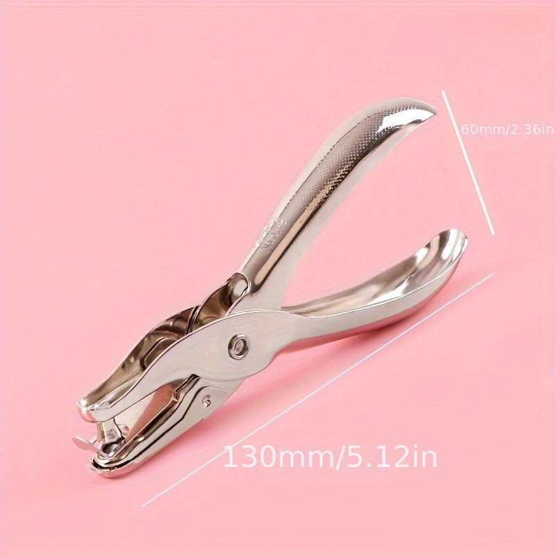 6mm Single Hole Metal Stamping Machine - Punch up to 8 Sheets