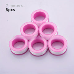 6pcs PTFE Water Pipe Tape Sealing Fitting Thread Seal Tape
