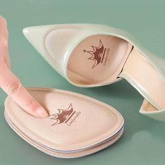 4pcs Women's High Heel Forefoot Pads Non Slip Insoles Foot Care Shoe Pads
