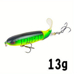 5pcs Topwater Popper Artificial Bait Fishing Tackle