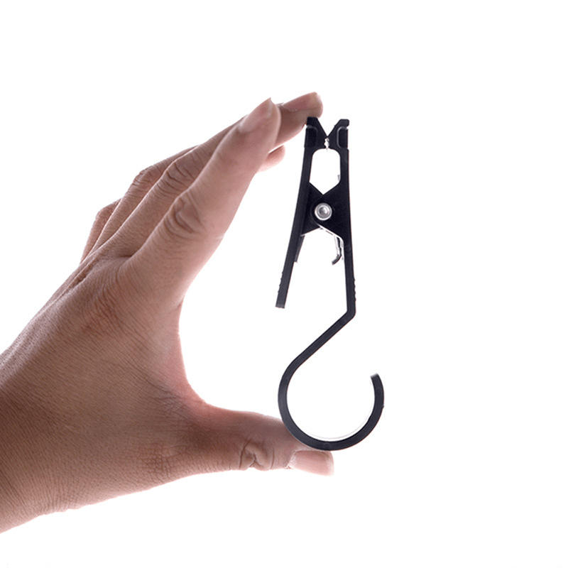 4pcs Portable Tent Cloth Clip Hooks Non Slip Fabric Clip Camping Kitchen Accesso