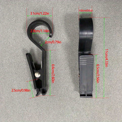 4pcs Portable Tent Cloth Clip Hooks Non Slip Fabric Clip Camping Kitchen Accesso