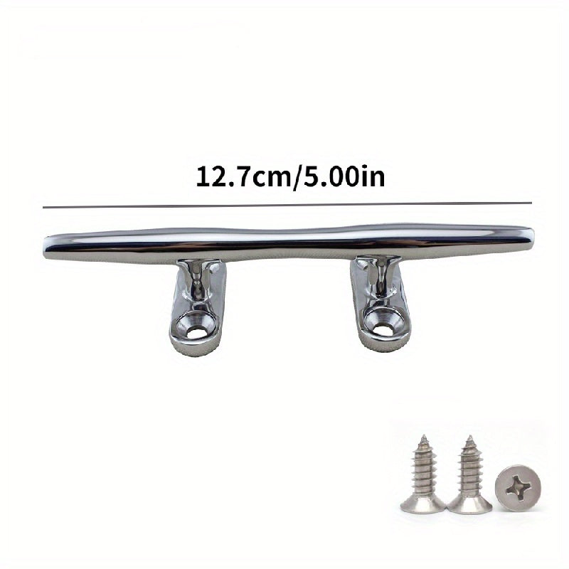 Stainless Steel Anchor Cleat for Marine Boats Yachts Kayaks 12.7/15.6inch