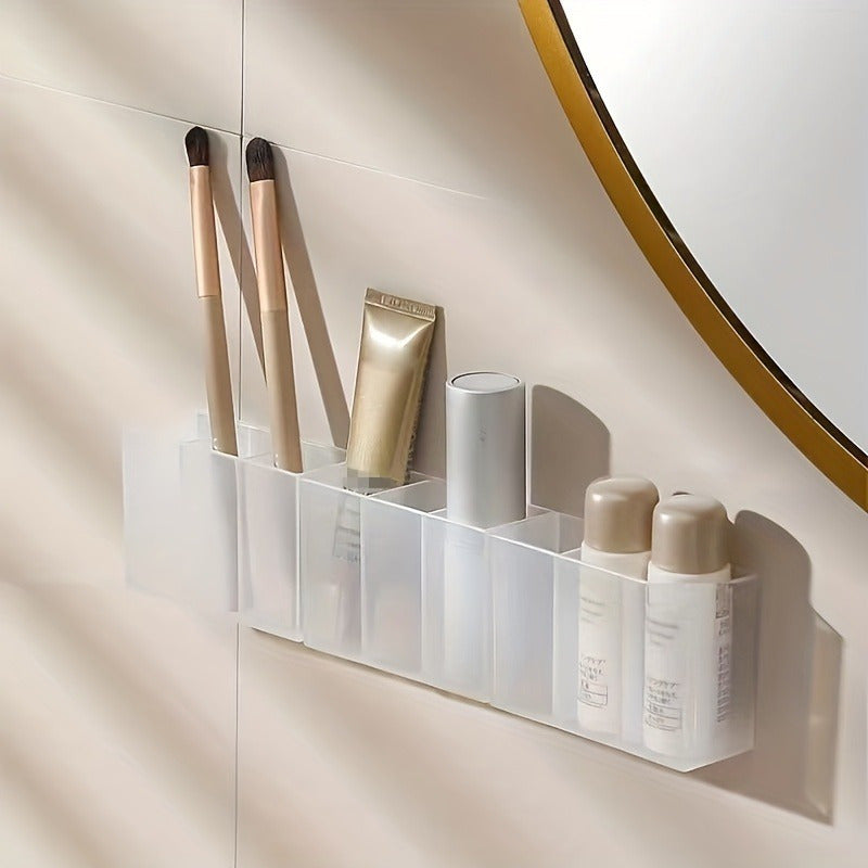 Wall Mounted 3 Grid Storage Box for Easy Access and Organization