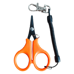 ALASICKA Small Fishing Scissors Line Cutter With Lanyard Buckle