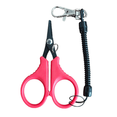 ALASICKA Small Fishing Scissors Line Cutter With Lanyard Buckle