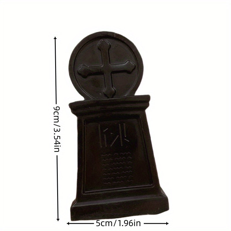 Cross Tombstone Shape Scented Candles for Outdoor Decor