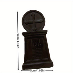 Cross Tombstone Shape Scented Candles for Outdoor Decor