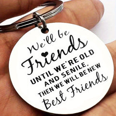 Metal Keychain Bag Charm Pendant Gift For Men Women Friends