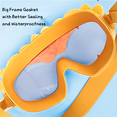 Cute Lion Anti Fog Swim Goggles for Kids 14+