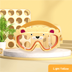 Cute Lion Anti Fog Swim Goggles for Kids 14+