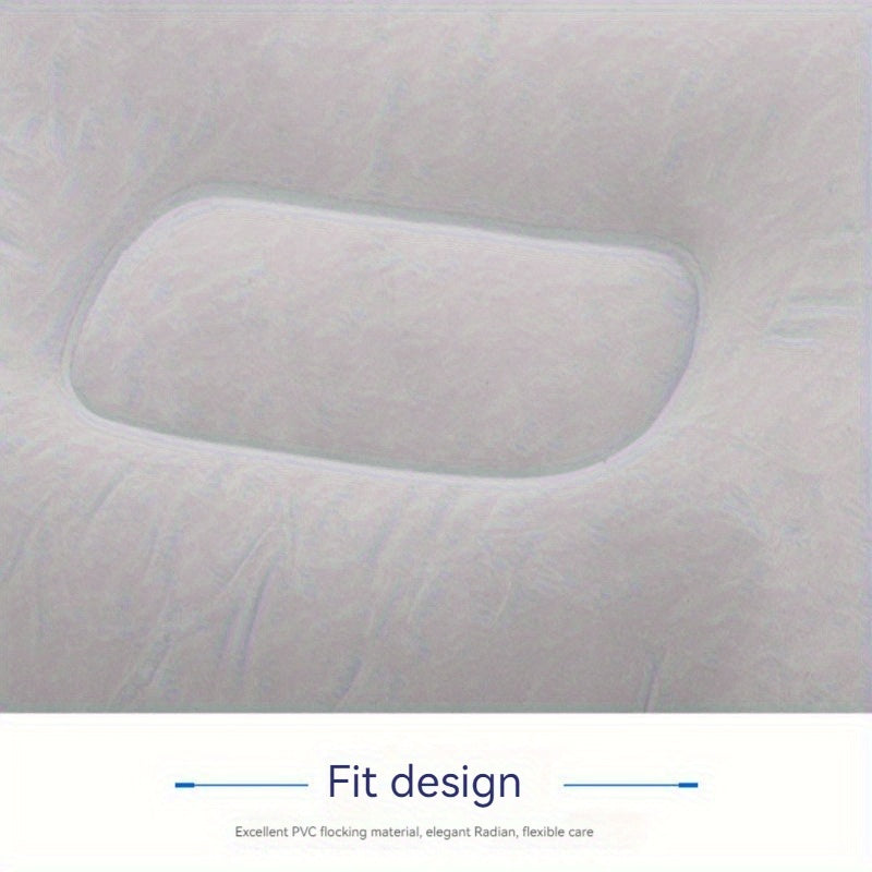 Inflatable Foot Pads Air Footrest for Travel Car Airplane