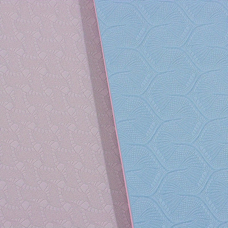 2pcs TPE Yoga Kneeling Mat Non-slip Fitness Mat 34x13x0.6in