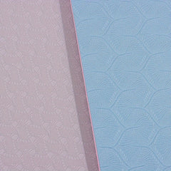 2pcs TPE Yoga Kneeling Mat Non-slip Fitness Mat 34x13x0.6in