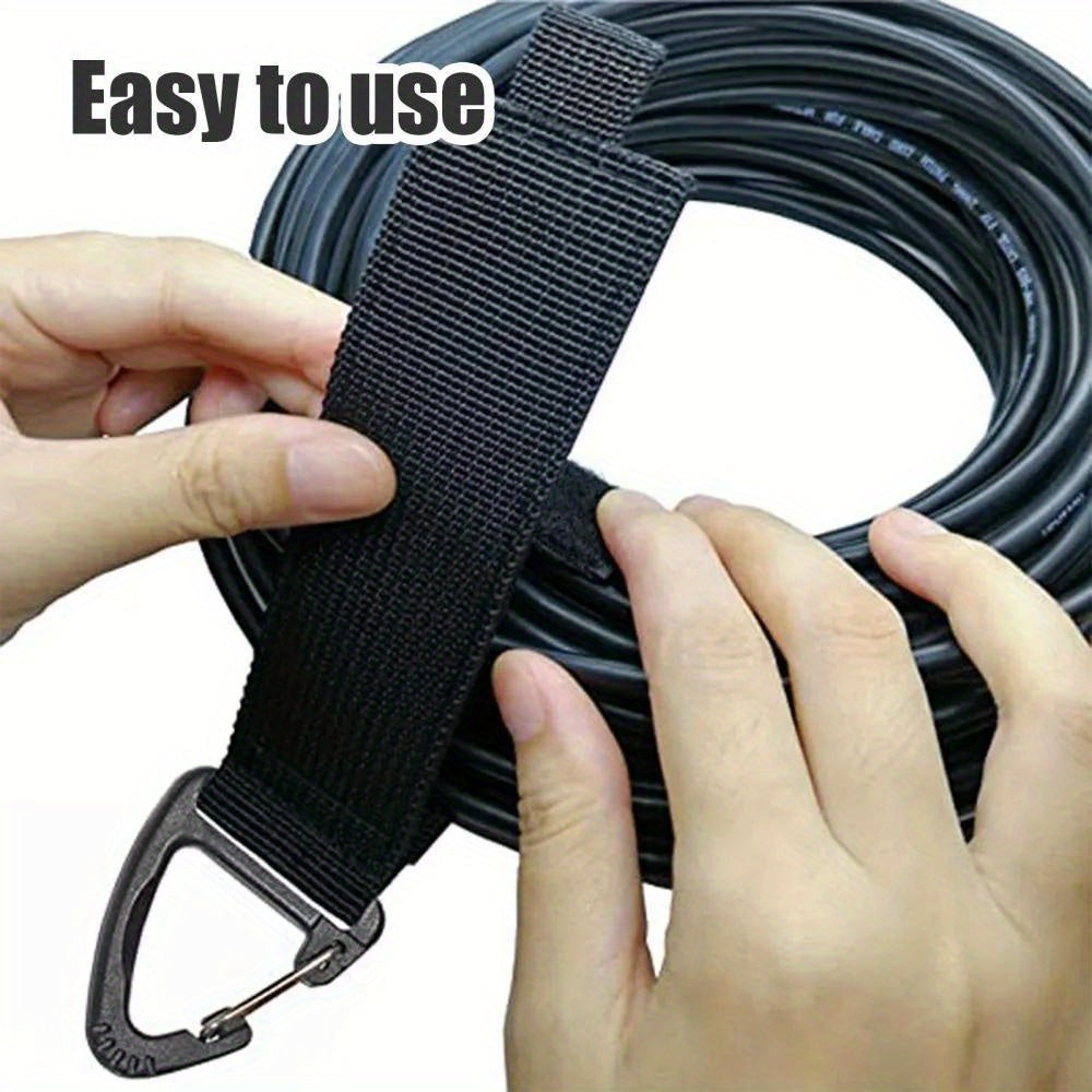 Nylon Cord Organizer Holder - Wire Manager Power Cord Storage Straps