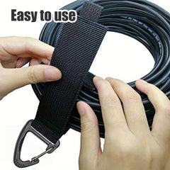 Nylon Cord Organizer Holder - Wire Manager Power Cord Storage Straps