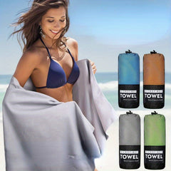 Quick Drying Towel Lightweight Microfiber Travel Towels For Camping Beach Gym