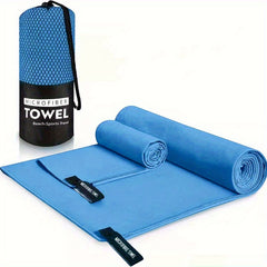 Quick Drying Towel Lightweight Microfiber Travel Towels For Camping Beach Gym
