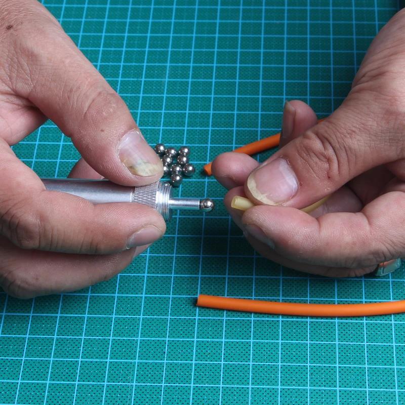 Aluminum Alloy Ball Adapter Card Bead Helper Tool Small Size