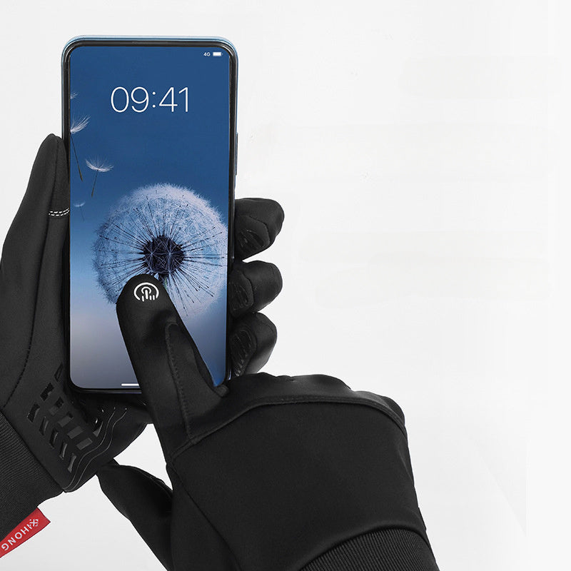 Winter Cycling Gloves Windproof Waterproof Warm Touch Screen Gloves