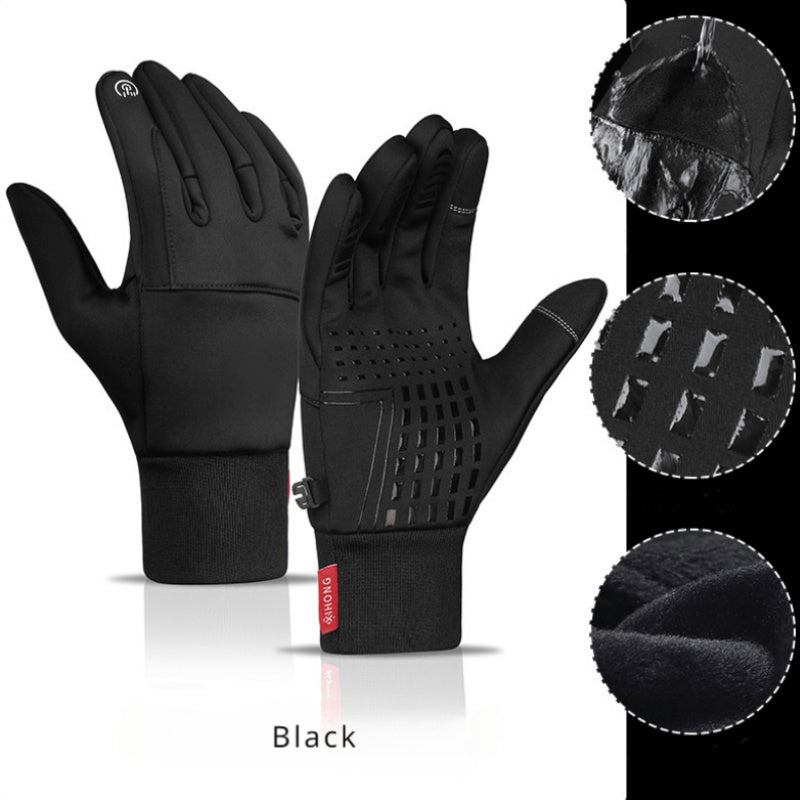 Winter Cycling Gloves Windproof Waterproof Warm Touch Screen Gloves