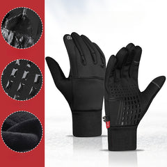 Winter Cycling Gloves Windproof Waterproof Warm Touch Screen Gloves
