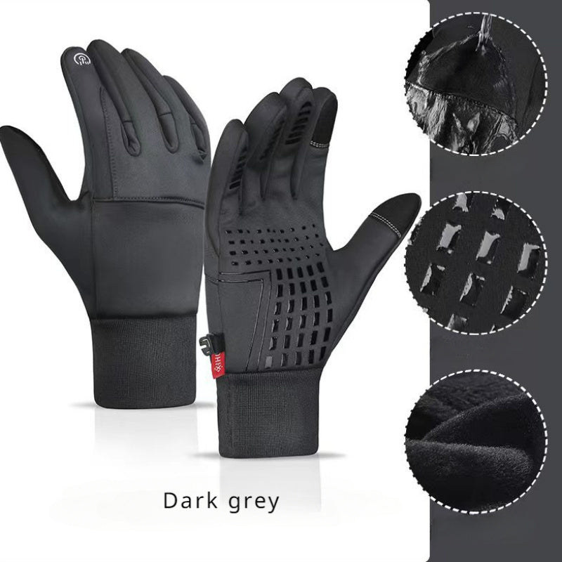 Winter Cycling Gloves Windproof Waterproof Warm Touch Screen Gloves