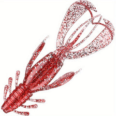 4pcs Dual Soft Lure Bionic Fishing Artificial Shrimp Fishing Tackle