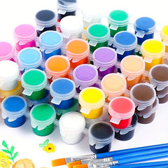 2pcs Acrylic Paint Strips Empty Box Dispensing Plastic