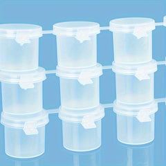 2pcs Acrylic Paint Strips Empty Box Dispensing Plastic