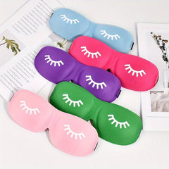 Comfy Blackout Sleep Mask 3D Contoured Soft Blindfold with Adjustable Strap
