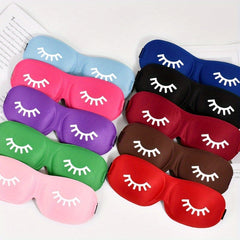 Comfy Blackout Sleep Mask 3D Contoured Soft Blindfold with Adjustable Strap